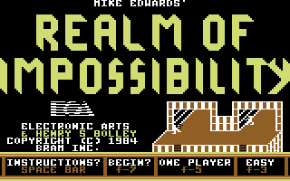 Realm of Impossibility screenshot 3 for Commodore 64